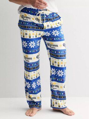 Corona Extra Fair Isle Pajama Pants w/ Side Pockets
